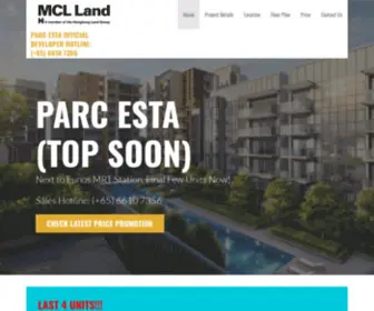 Parc-Estacondo.com(Sales Hotline) Screenshot