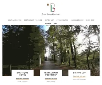 Parcbroekhuizen.nl(Parc Broekhuizen (NL)) Screenshot