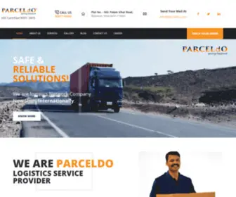 Parceldo.com(Leading Online Delivery Platform Site) Screenshot