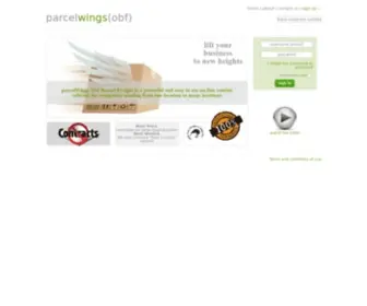 Parcelwings.co.nz(Parcelwings) Screenshot