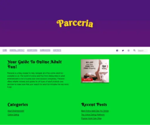 Parceria10.org(Parceria 10) Screenshot