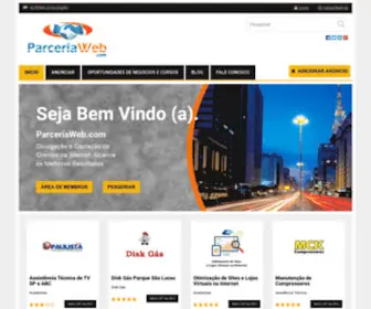 Parceriaweb.com(PARCERIA WEB) Screenshot