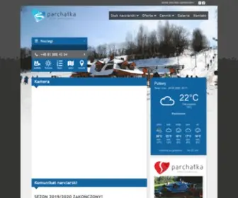 Parchatka.pl(Stok Narciarski Parchatka) Screenshot