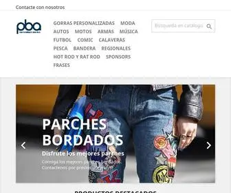 Parchesba.com(Parches Bordados Argentinos) Screenshot