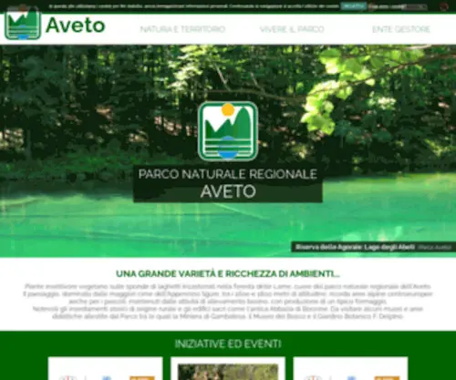 Parcoaveto.it(Parcoaveto) Screenshot