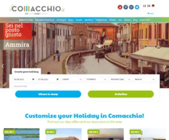 Parcodeldelta.com(Vacanze ai Lidi di Comacchio e nel Parco del Delta del Po) Screenshot