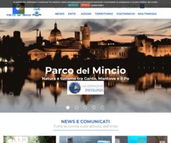 Parcodelmincio.it(Parco del Mincio) Screenshot