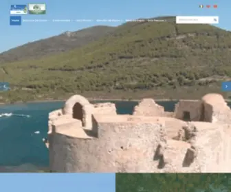 Parcodiportoconte.it(Sito ufficiale del Parco Naturale di Porto Conte e Area Marina Protetta Capo Caccia) Screenshot