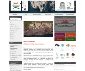 Parcogeominerario.eu(Miniere di Sardegna) Screenshot