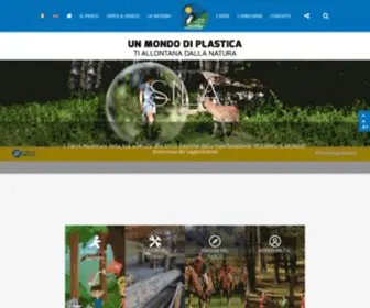 Parcosila.it(Parco Nazionale della Sila) Screenshot