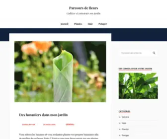 Parcours-DE-Fleurs.com(Cultiver et entretenir son jardin) Screenshot