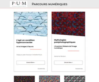 Parcoursnumeriques-Pum.ca(Parcours Numériques) Screenshot