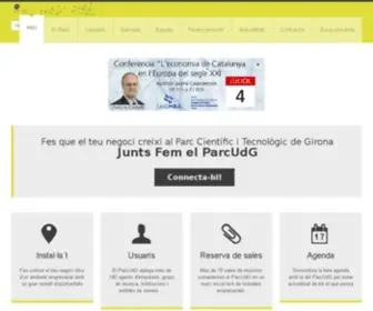 Parcudg.com(Parc UdG) Screenshot