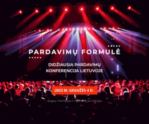 Pardavimuformule.lt(PRADINIS) Screenshot