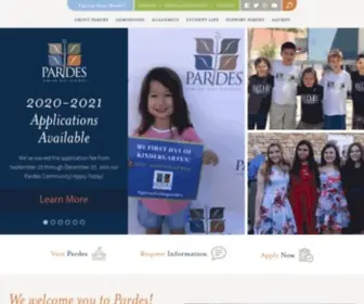 Pardesschool.org(Discover a private school) Screenshot