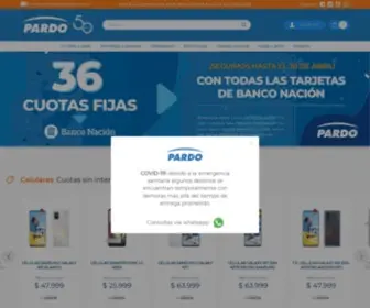 Pardo.com.ar(Mundial) Screenshot