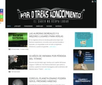 Pardtrekskonocimiento.com(PardTreksKonocimiento) Screenshot