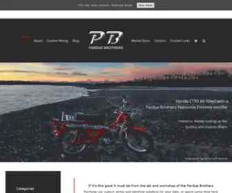 Parduebrothers.com(Home of the Pardue Brothers) Screenshot