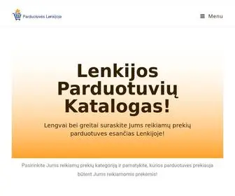 Parduotuveslenkijoje.lt(Parduoutvės Lenkijoje) Screenshot