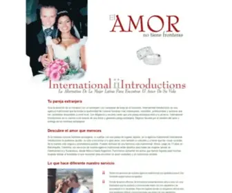 Pareja-Extranjera.com(Esta agencia matrimonial te llevara a tu pareja extranjera) Screenshot