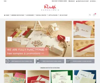 Parekhcards.com(Indian Wedding Cards) Screenshot