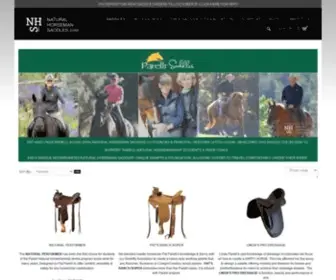 Parellisaddles.com(Parelli Saddles) Screenshot