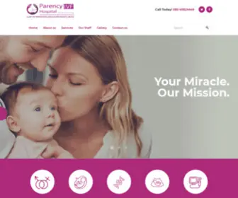 Parencyivf.com(Fertility Centre in Bangalore) Screenshot