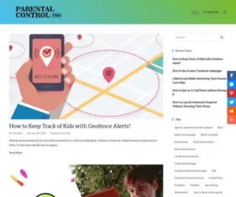 Parentalcontrolpro.com(The Most Reliable Parental Control App) Screenshot