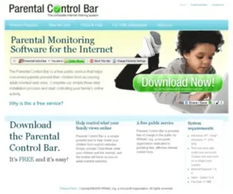 Parentalcontrolsthatwork.com(Parental Control Bar) Screenshot