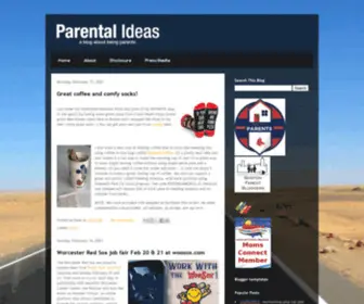 Parentalideas.com(Parental Ideas) Screenshot