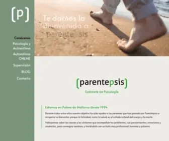 Parentepsis.com(Psicólogo en Palma de Mallorca) Screenshot