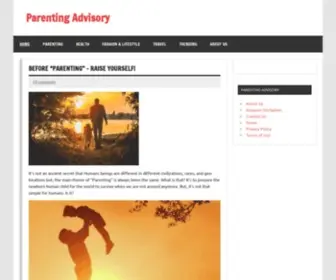 Parentingadvisory.com(Parenting Advisory) Screenshot