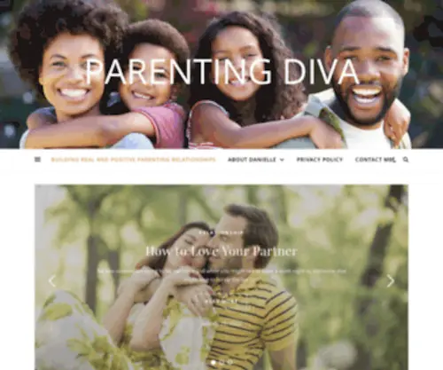 Parentingdiva.com(Parenting Diva) Screenshot