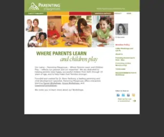 Parentingplaygroups.com(Parenting Playgroups & Dr) Screenshot