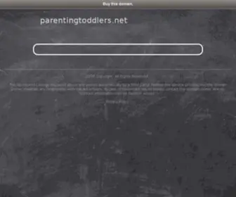 Parentingtoddlers.net(parentingtoddlers) Screenshot