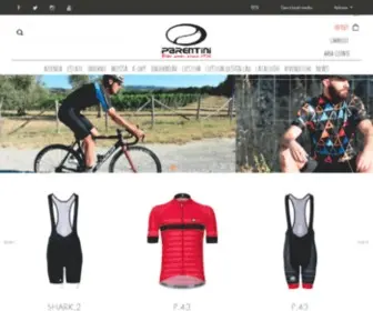 Parentini.com(PARENTINI BIKE WEAR) Screenshot