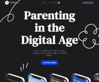 Parentry.app(Parenting in the Digital age) Screenshot