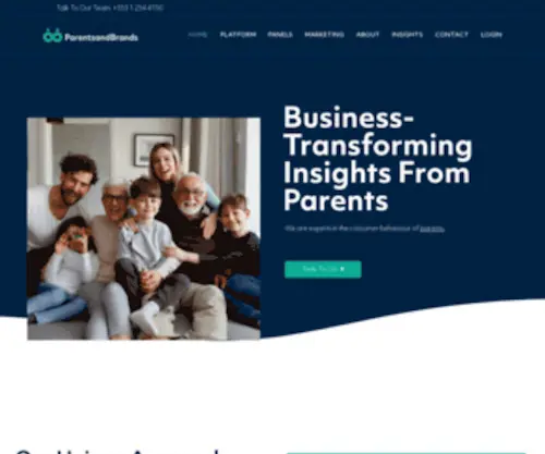 Parentsandbrands.com(Parents and Brands) Screenshot