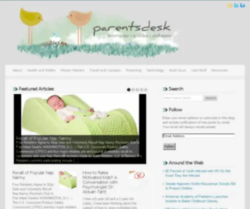 Parentsdesk.com(Parentsdesk) Screenshot