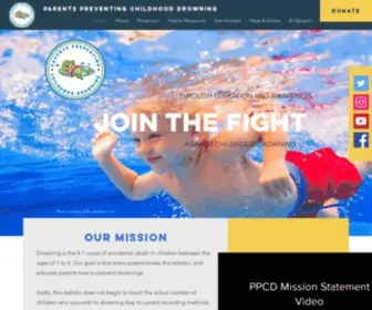 Parentspreventingchildhooddrowning.com(Swimming safety) Screenshot