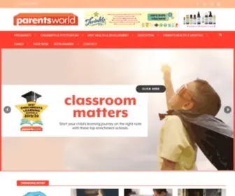 Parentsworld.com.sg(Parents) Screenshot