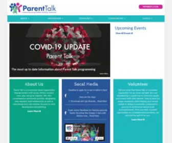 Parenttalk.info(Parent Talk) Screenshot