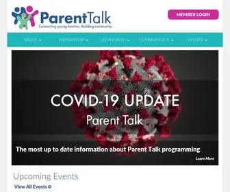 Parenttalk.org(Parent Talk) Screenshot