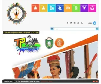 Pareparekota.go.id(Portal web Pemerintah Kota Parepare) Screenshot