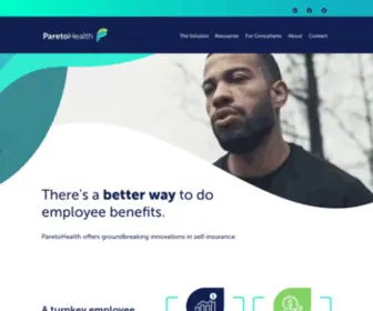 Paretohealth.com(Paretohealth) Screenshot