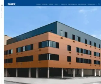 Parex.com(EIFS) Screenshot