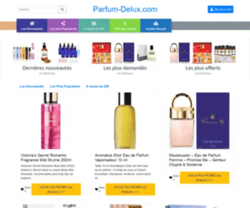 Parfum-Delux.com(Парфюм) Screenshot