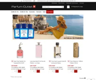 Parfum-Outlet.ch(Parfum Outlet) Screenshot