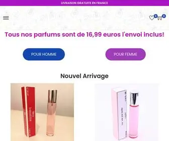 Parfumdepoche.fr(Parfum De Poche) Screenshot