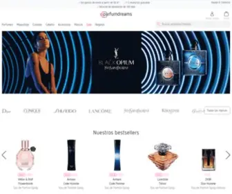 Parfumdreams.es(Perfumes y cosméticos de tu perfumería online) Screenshot